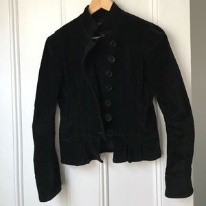 Vintage 90s Velvet Blazer